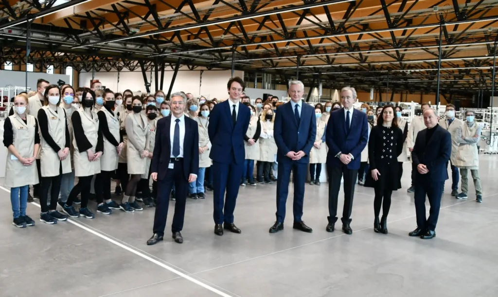 Atelier vuitton vendome photo groupe personnel