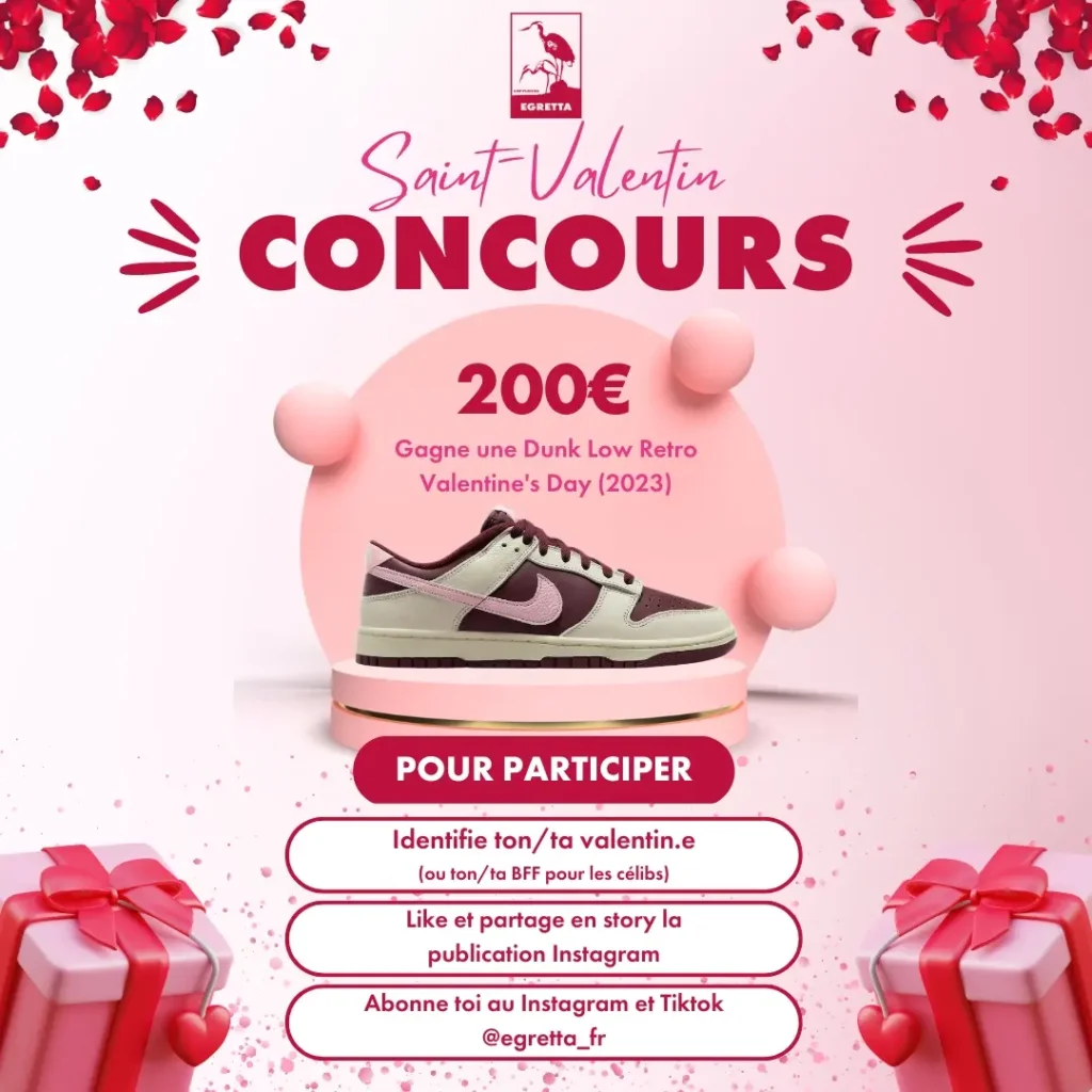 Exemple de post Instagram Egretta reprenant le logo, la palette et la typographie de la marque